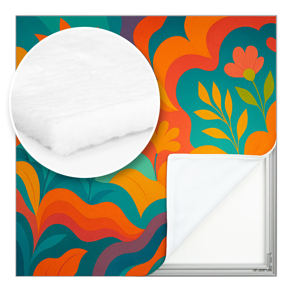 Textilrahmen - nur Rahmen - mit Akustikfilz